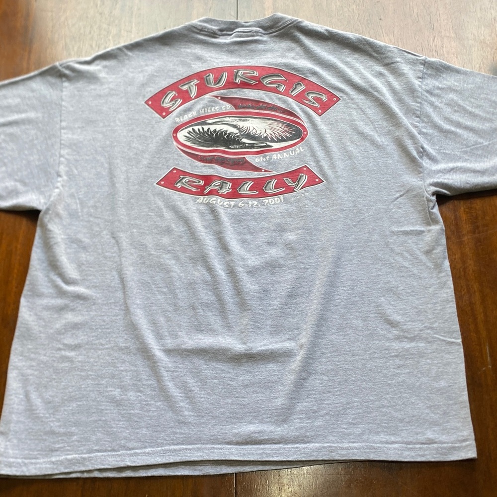 Vintage 2001 Sturgis Rally T-Shirt Size XL